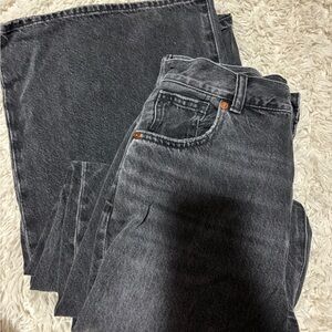 Madewell high rise wide leg jeans